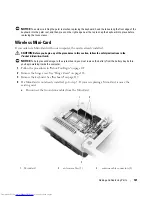 Предварительный просмотр 121 страницы Dell 6400 - Inspiron Laptop Owner'S Manual