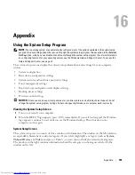 Preview for 163 page of Dell 6400 - Inspiron Laptop Owner'S Manual