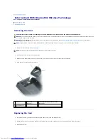 Предварительный просмотр 7 страницы Dell 6400 - Inspiron Laptop Service Manual