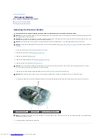 Предварительный просмотр 14 страницы Dell 6400 - Inspiron Laptop Service Manual