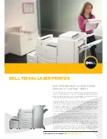 Preview for 1 page of Dell 7330dn - Laser Printer B/W Brochure & Specs