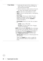 Preview for 44 page of Dell 8DEU3421WE User Manual