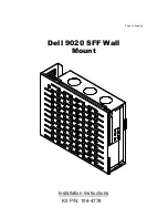 Dell 9020 SFF Installation Instructions preview