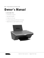 Dell 942 Owner'S Manual preview