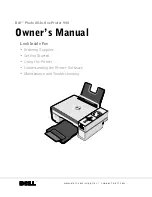 Dell 944 Owner'S Manual preview