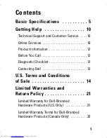 Preview for 3 page of Dell A13-USE002AM - Adamo - Laptop System And Support Information