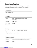 Preview for 7 page of Dell A13-USE002AM - Adamo - Laptop System And Support Information