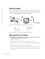 Preview for 40 page of Dell A920 - Personal All-in-One Printer Color Inkjet Owner'S Manual