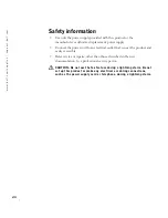 Preview for 8 page of Dell A940 Owner'S Manual