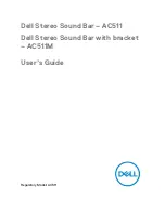 Предварительный просмотр 1 страницы Dell AC511 User Manual