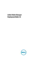 Preview for 1 page of Dell Active Fabric Manager Deployment Manual