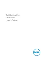 Preview for 1 page of Dell Active Pen 5000 Series User Manual