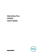 Preview for 1 page of Dell Active Pen PN556W User Manual