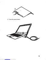 Preview for 9 page of Dell ADAMO - NOTEBOOK ULTRASLIM - 13.4 Inch 720p WLED Display Setup Instructions