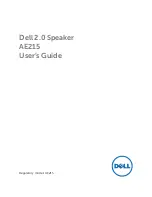 Dell AE215 User Manual preview