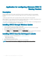 Preview for 4 page of Dell Alienware 510H 7.1 Conftguration And Installation Manual