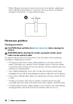 Preview for 28 page of Dell Alienware AW2521H User Manual