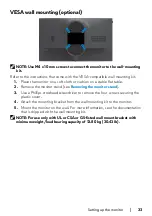 Предварительный просмотр 33 страницы Dell Alienware AW2523HF User Manual