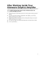 Preview for 7 page of Dell Alienware Graphics Amplifier User Manual