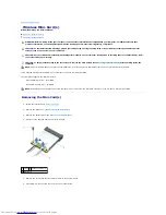 Предварительный просмотр 32 страницы Dell Alienware M11x R3 Service Manual