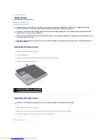 Предварительный просмотр 7 страницы Dell Alienware M11x Service Manual