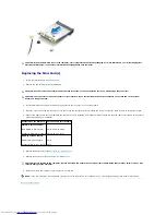 Предварительный просмотр 29 страницы Dell Alienware M11x Service Manual