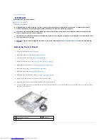 Предварительный просмотр 23 страницы Dell Alienware M11xR2 Service Manual