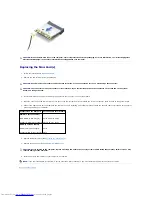 Предварительный просмотр 33 страницы Dell Alienware M11xR2 Service Manual