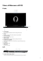 Preview for 5 page of Dell Alienware m15 R3 Setup And Specifications