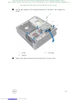 Предварительный просмотр 39 страницы Dell Alienware X51 R3 Service Manual