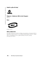 Preview for 254 page of Dell Axim X3 Information Manual