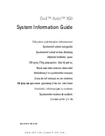 Dell AXIM X50 System Information Manual preview