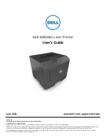 Preview for 1 page of Dell B3460DN Mono Laser User Manual