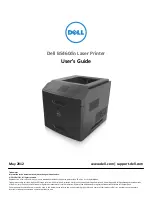 Preview for 1 page of Dell B5460dn Mono Laser Printer User Manual