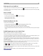 Preview for 181 page of Dell B5460dn Mono Laser Printer User Manual