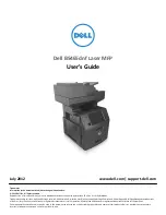 Dell B5465dnf Mono Laser Printer MFP User Manual preview