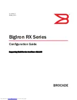 Dell BigIron RX Series Configuration Manual preview