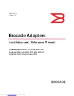 Dell Brocade 825 Installation And Reference Manual предпросмотр