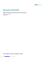 Dell Brocade VDX 6940 Configuration Manual предпросмотр