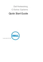 Dell C Series Quick Start Manual предпросмотр