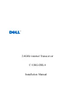 Preview for 1 page of Dell C-UBG-DEL4 Installation Manual