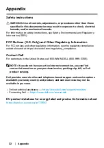 Preview for 32 page of Dell C1422H User Manual