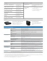 Предварительный просмотр 3 страницы Dell C2660dn Specifications