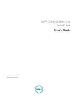 Предварительный просмотр 1 страницы Dell C3760DN Color Laser User Manual