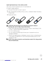 Preview for 25 page of Dell C5519Q User Manual