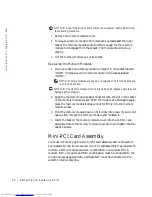 Preview for 20 page of Dell C600 - Latitude Intel P-4 1.4GHz Service Manual