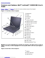 Предварительный просмотр 11 страницы Dell C600 - Latitude Intel P-4 1.4GHz User Manual