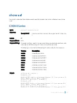 Preview for 119 page of Dell C9000 series Reference Manual