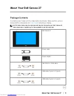 Preview for 5 page of Dell Canvas 27 User Manual