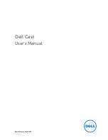 Dell Cast User Manual preview